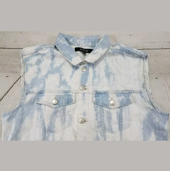 Elwood Denim Jeans Vest Jacket Size Large - Picture 3 of 8